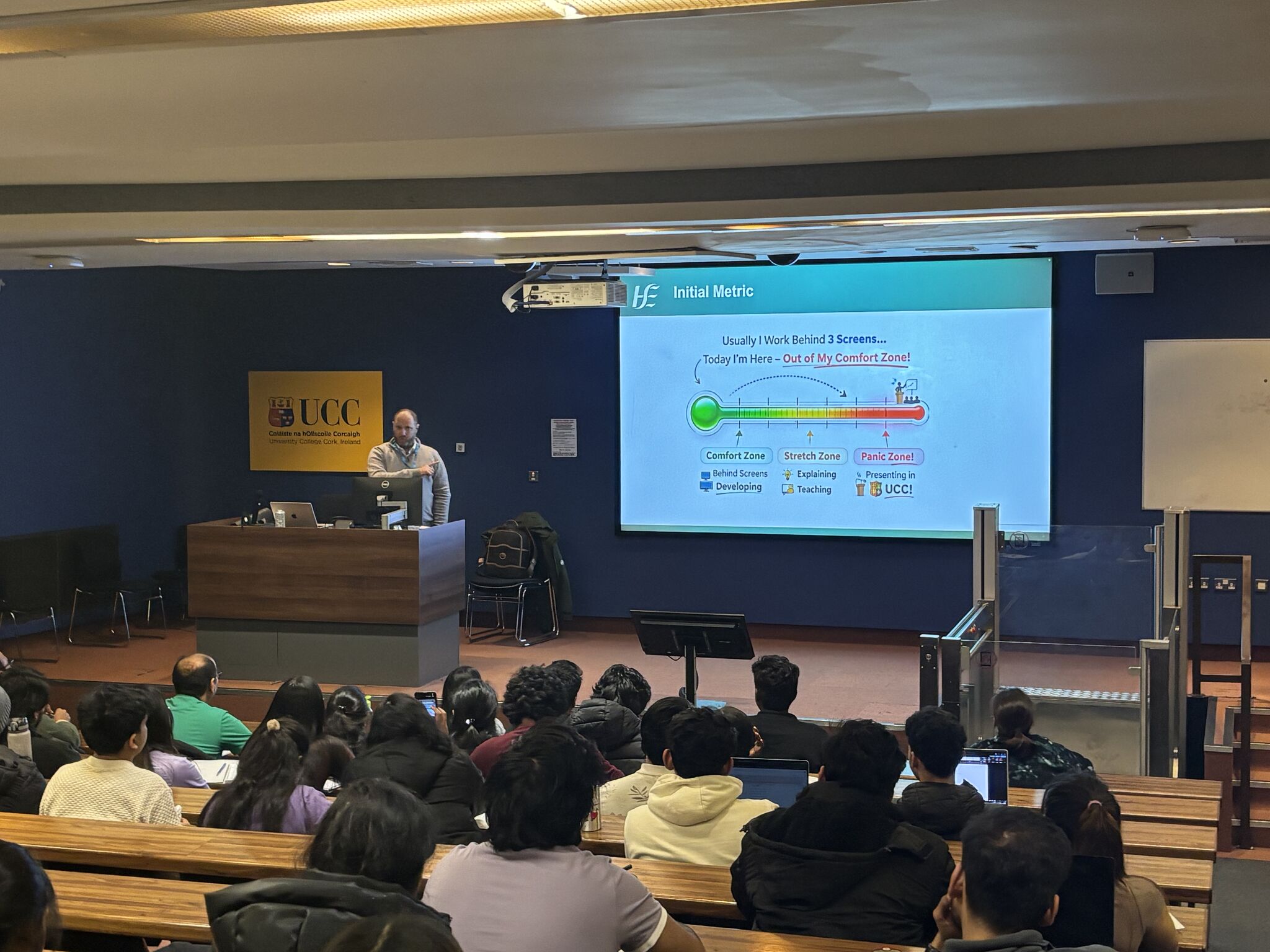 Dave guest lecturing 1